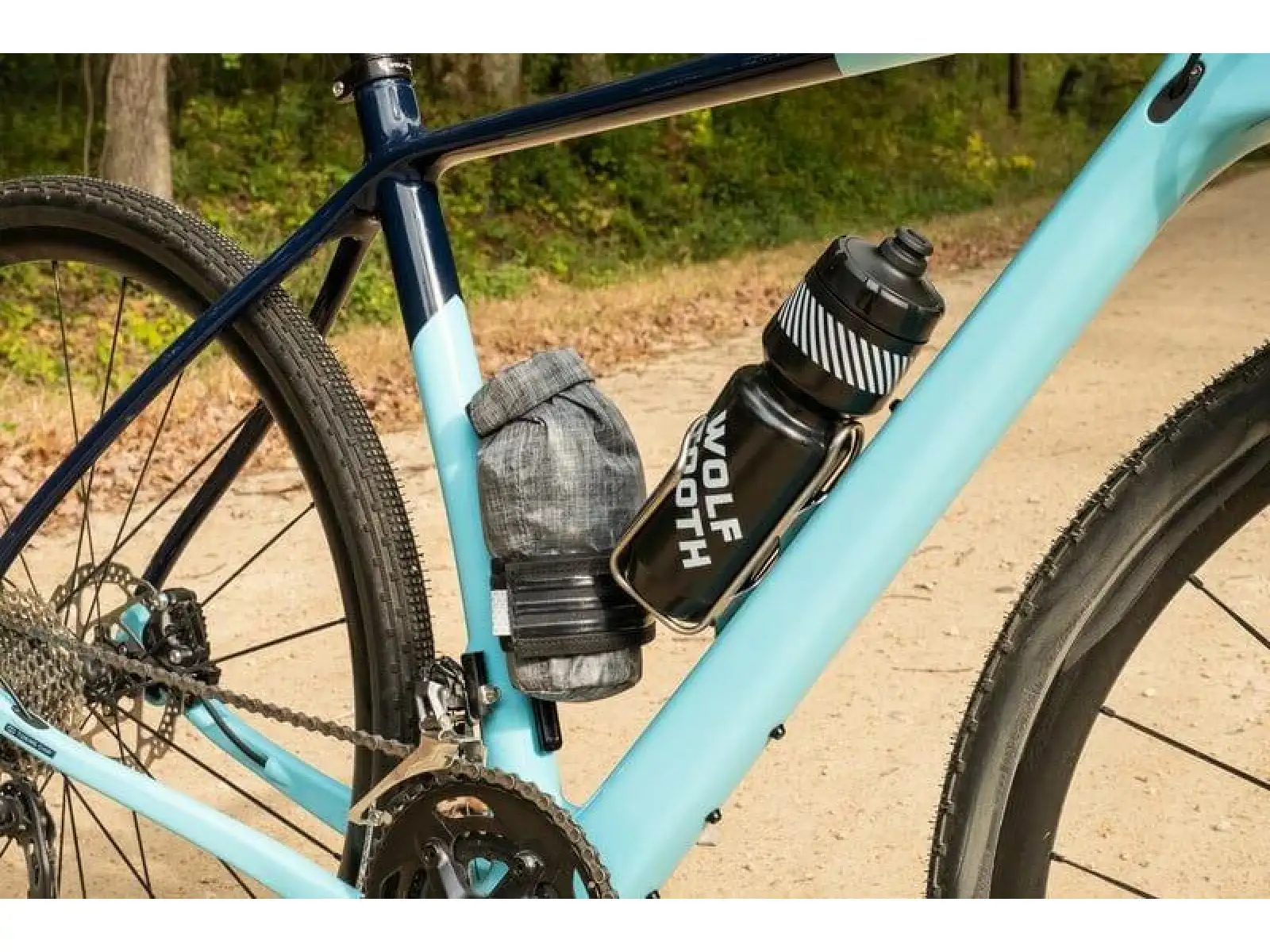 Wolf Tooth TekLite Roll Top Bag with adapter 0.6 l Gray