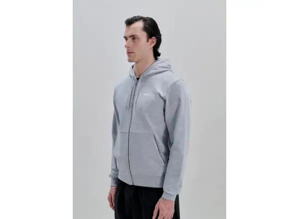 POC Zip Hoodie zip-up hooded sweatshirt Grey Melange