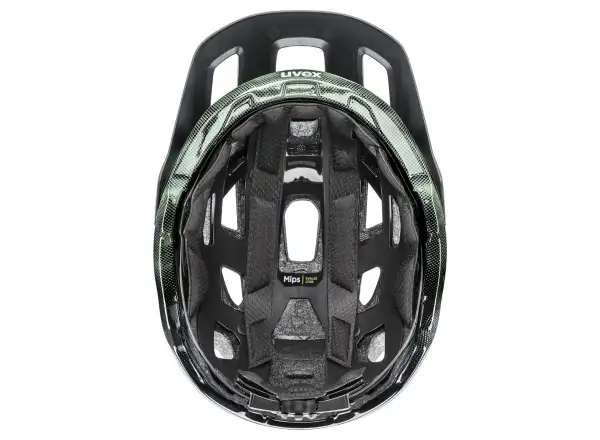 Uvex React Mips helmet Moss Green/Black Matt