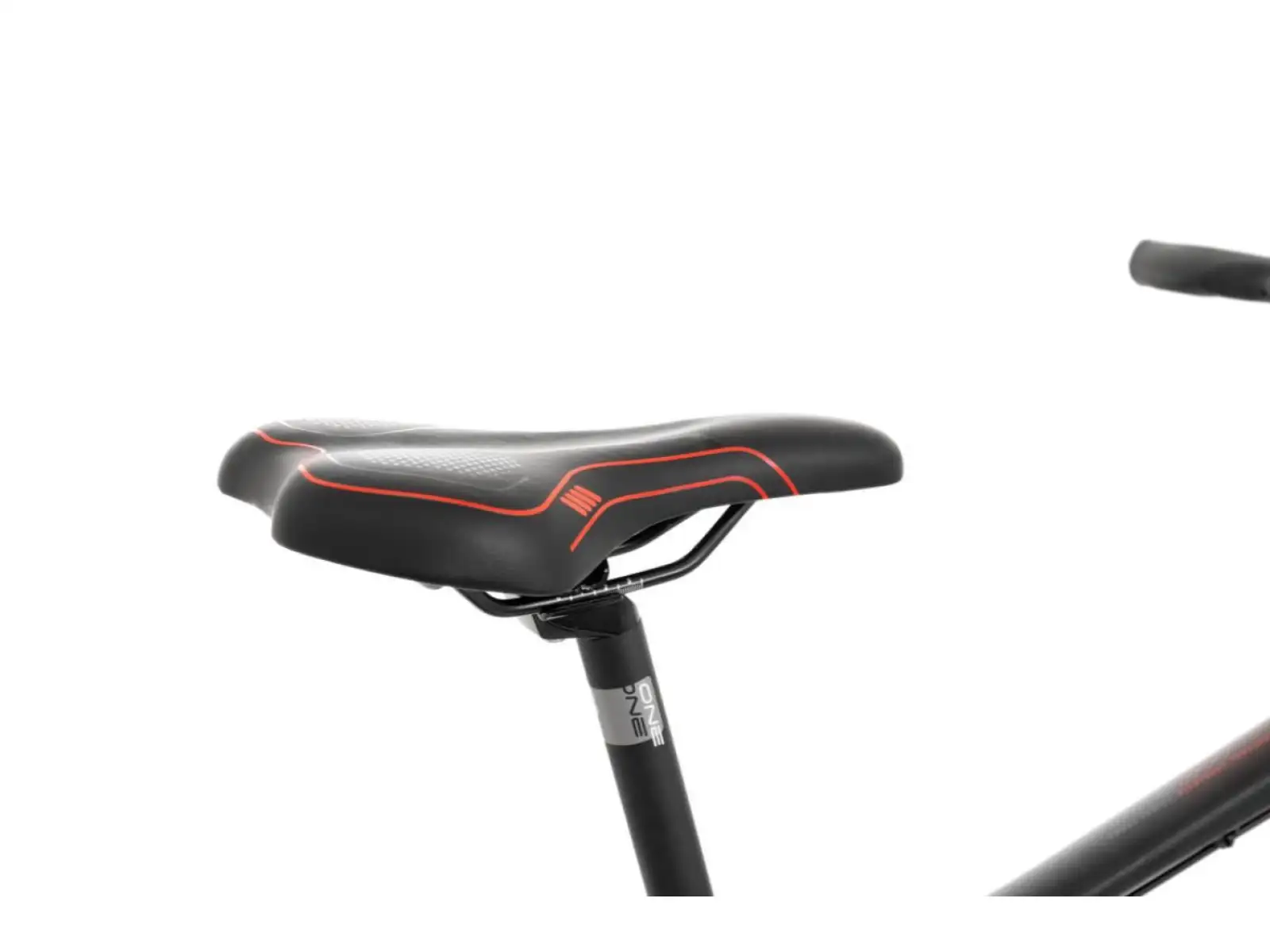 Rock Machine CrossRide 100 matte black/dark grey/brick red trekking bike
