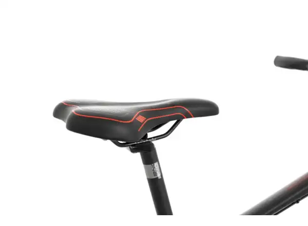Rock Machine CrossRide 100 matte black/dark grey/brick red trekking bike