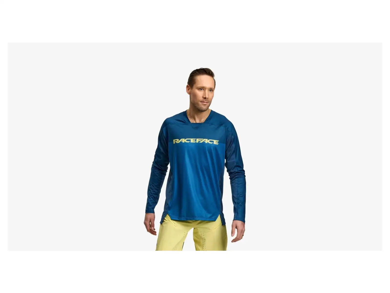 Race Face Diffuse men's jersey long sleeve navy