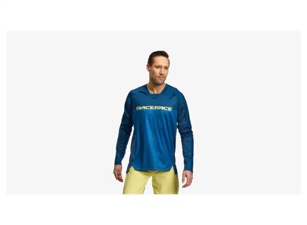 Race Face Diffuse men's jersey long sleeve navy