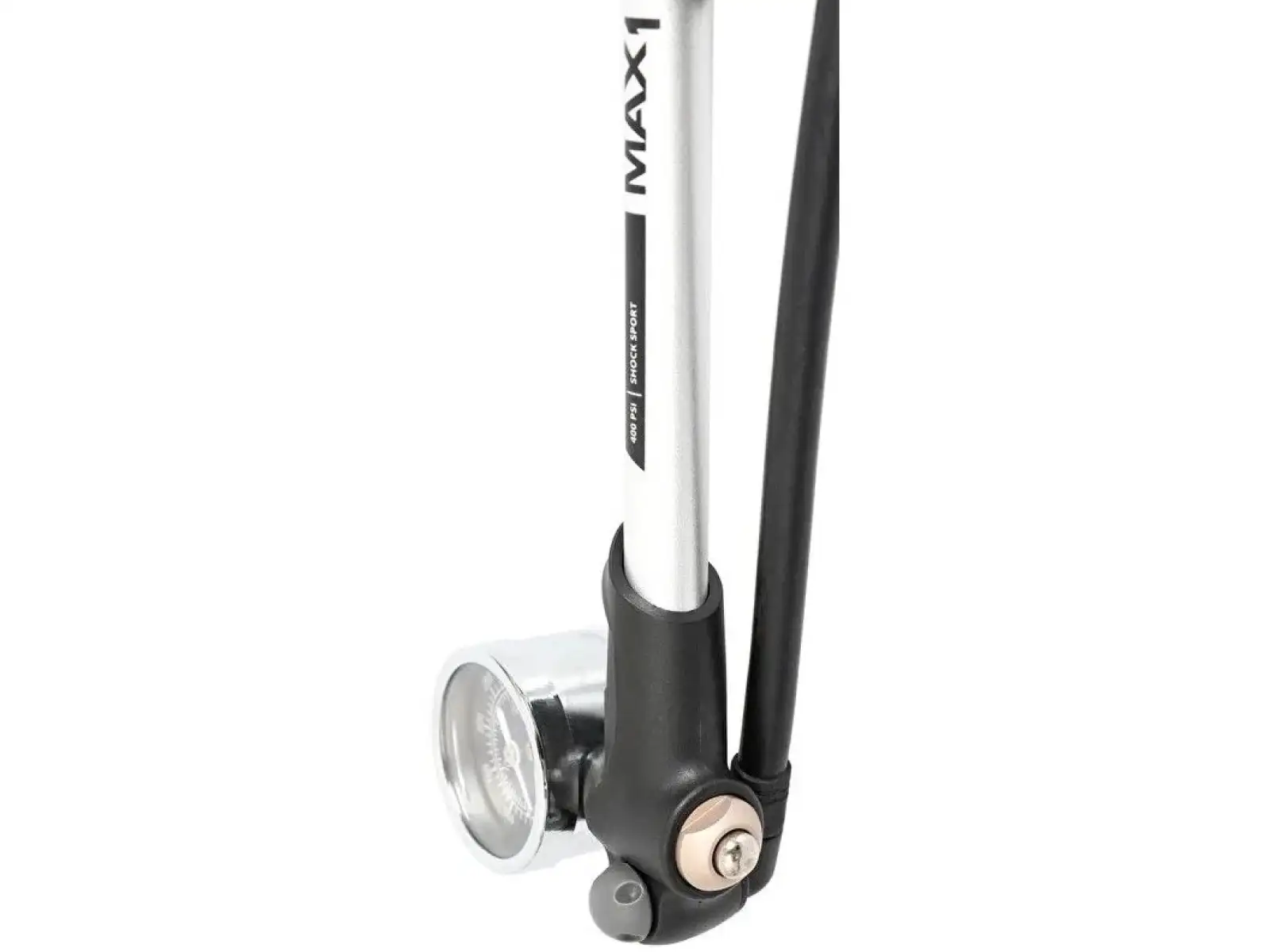 MAX1 Shock Sport 400 PSI pump with gauge