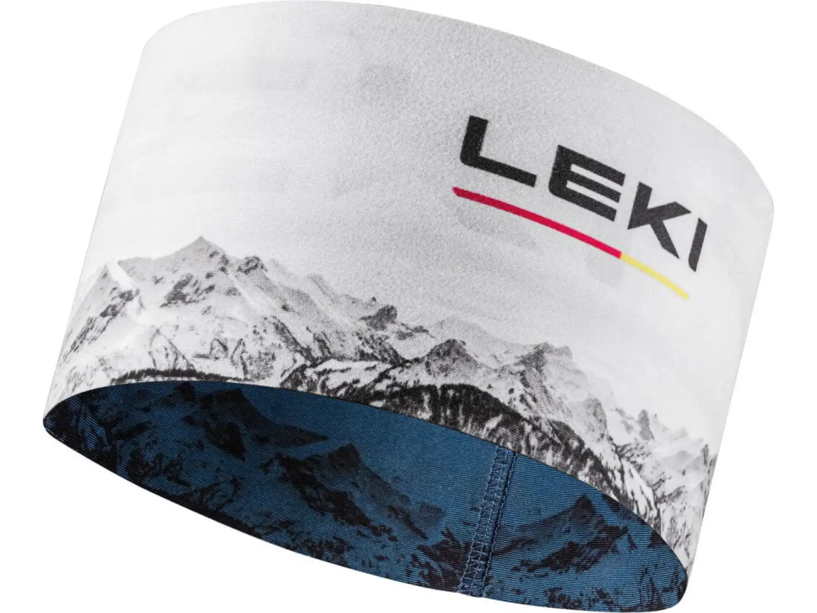 Leki XC Headband dark denim/white/poppy red size Uni