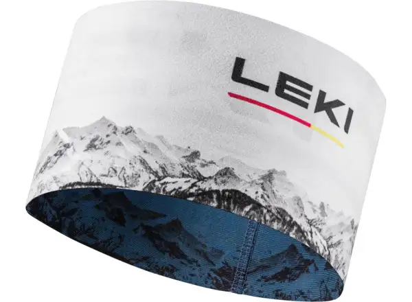 Leki XC Headband dark denim/white/poppy red size Uni