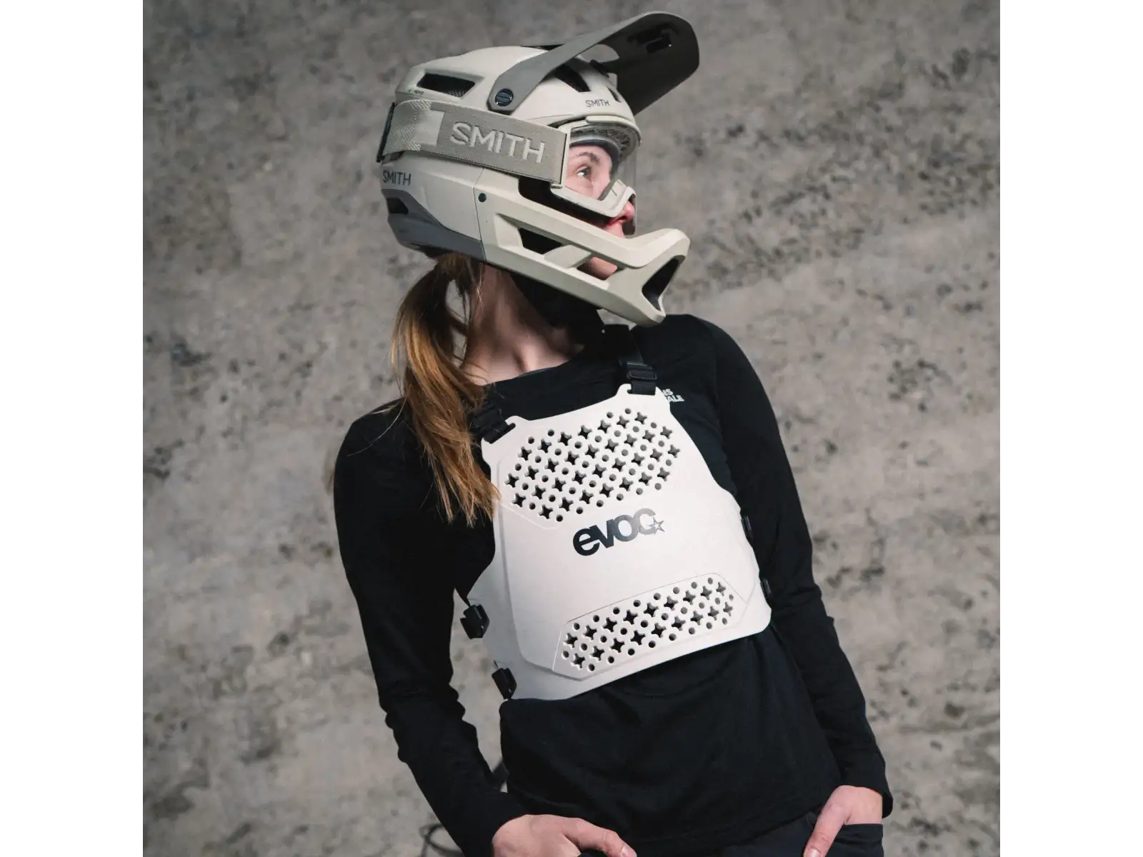 Evoc Torso Protector chest and spine protector White