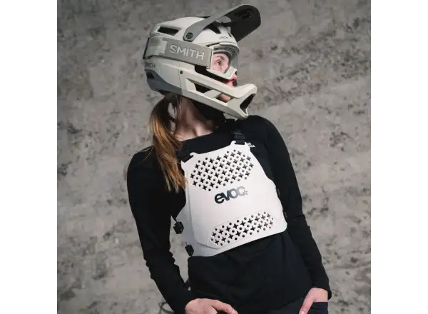 Evoc Torso Protector chest and spine protector White