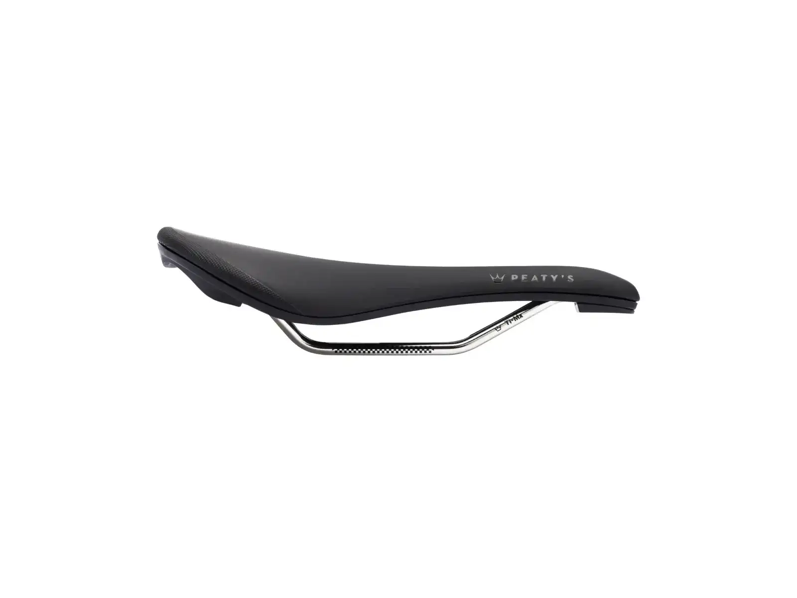 Peatys Monarch TI-MX Rail saddle Nylon Base Black
