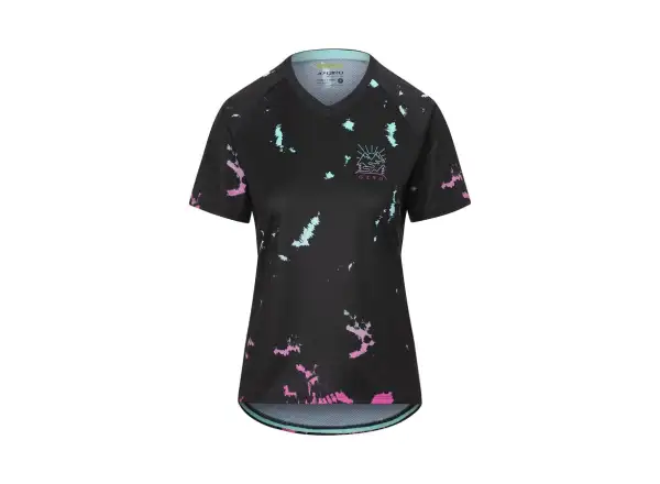 Giro Roust women's jersey short sleeve Black Ice Dye