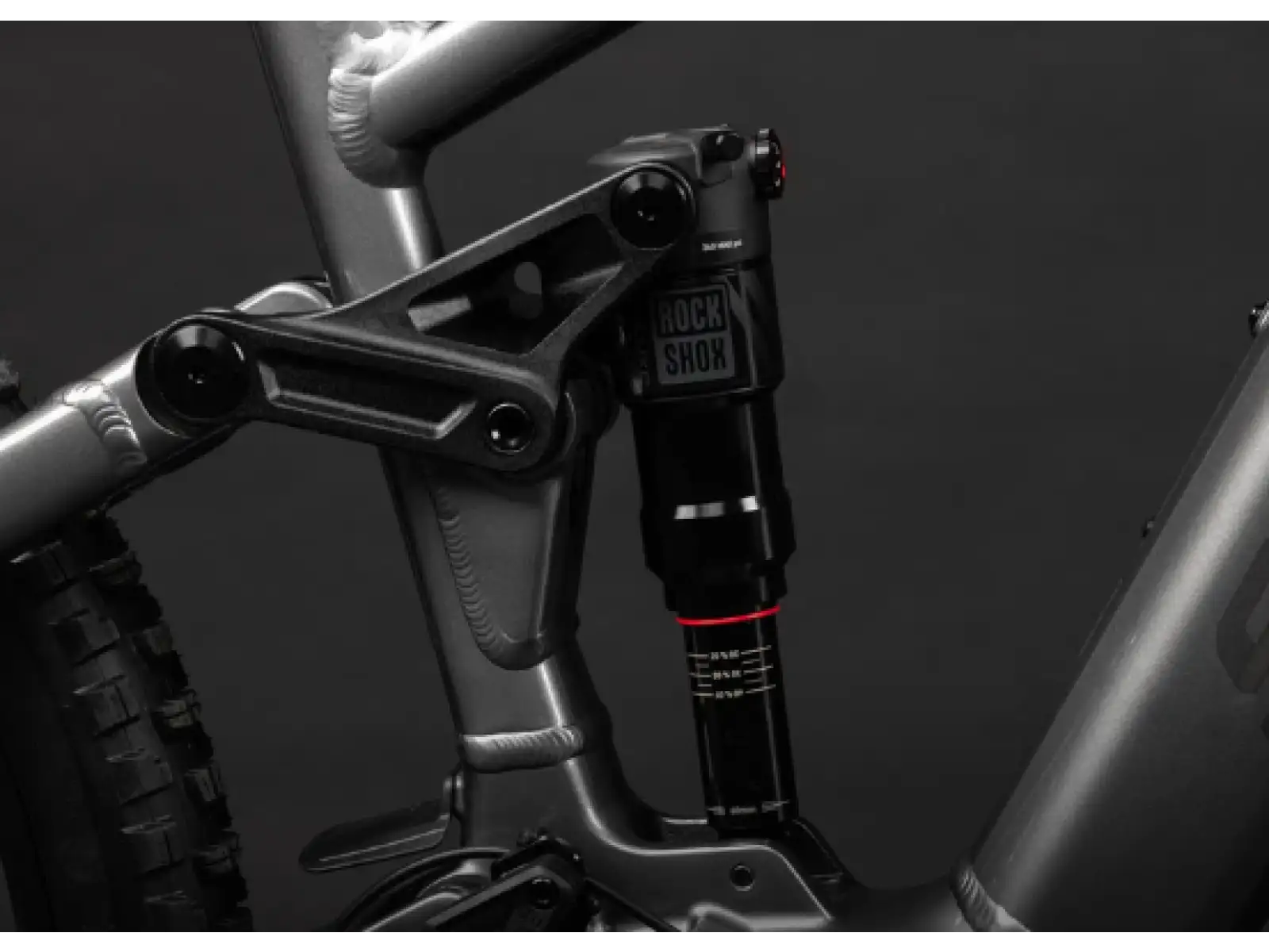 Santa Cruz Vala 1 AL Deore mountain electric bike Grey