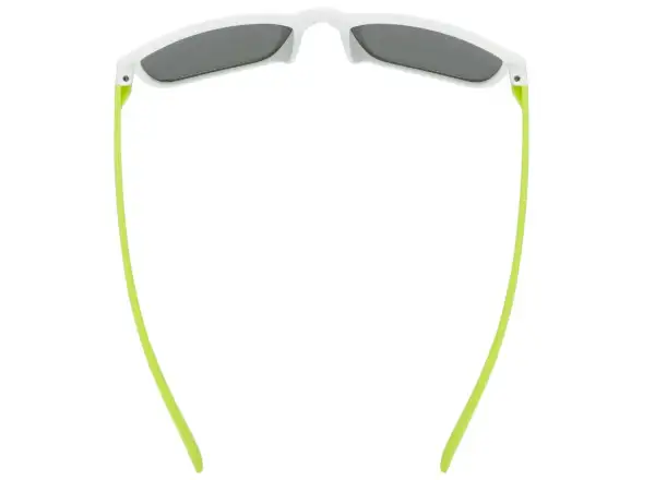 Uvex Rookie children's glasses White/Lime Matt/Mirror Green