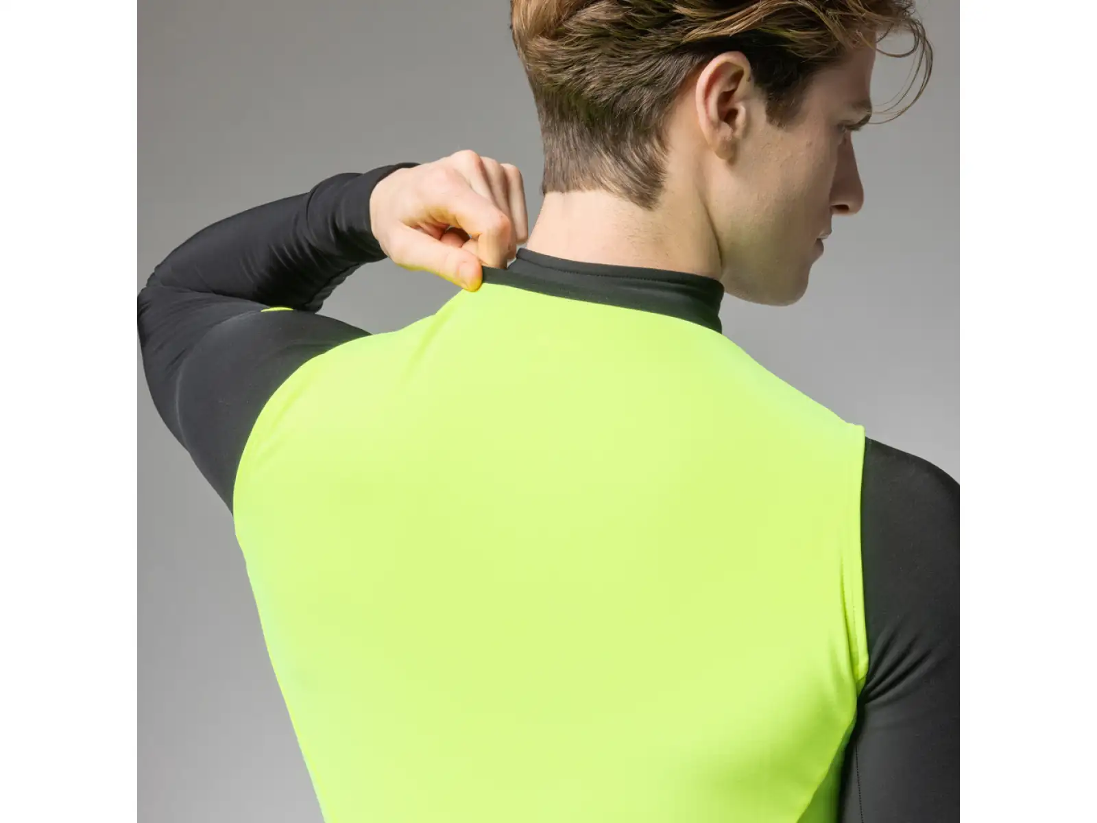 Alé PR-E Thermo 2.0 men's cycling vest Fluo Yellow