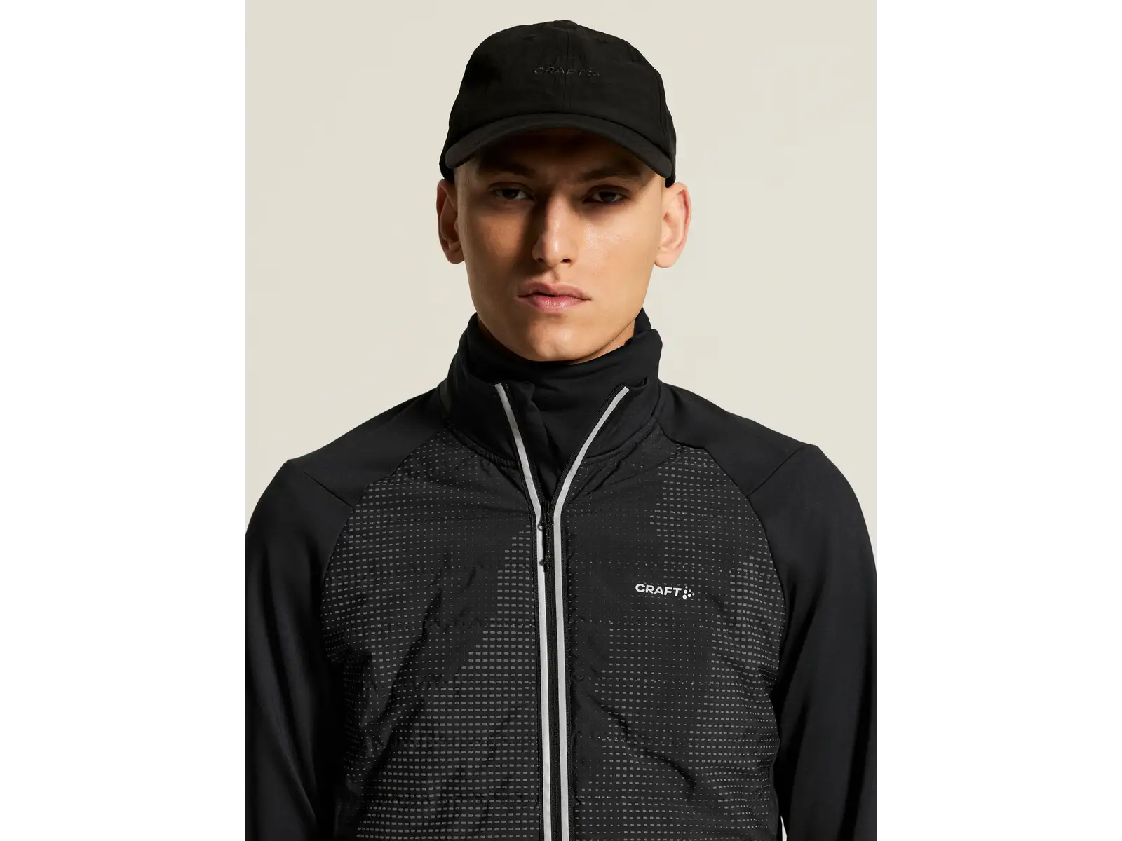 CRAFT SubZ Lumen men's running jacket black