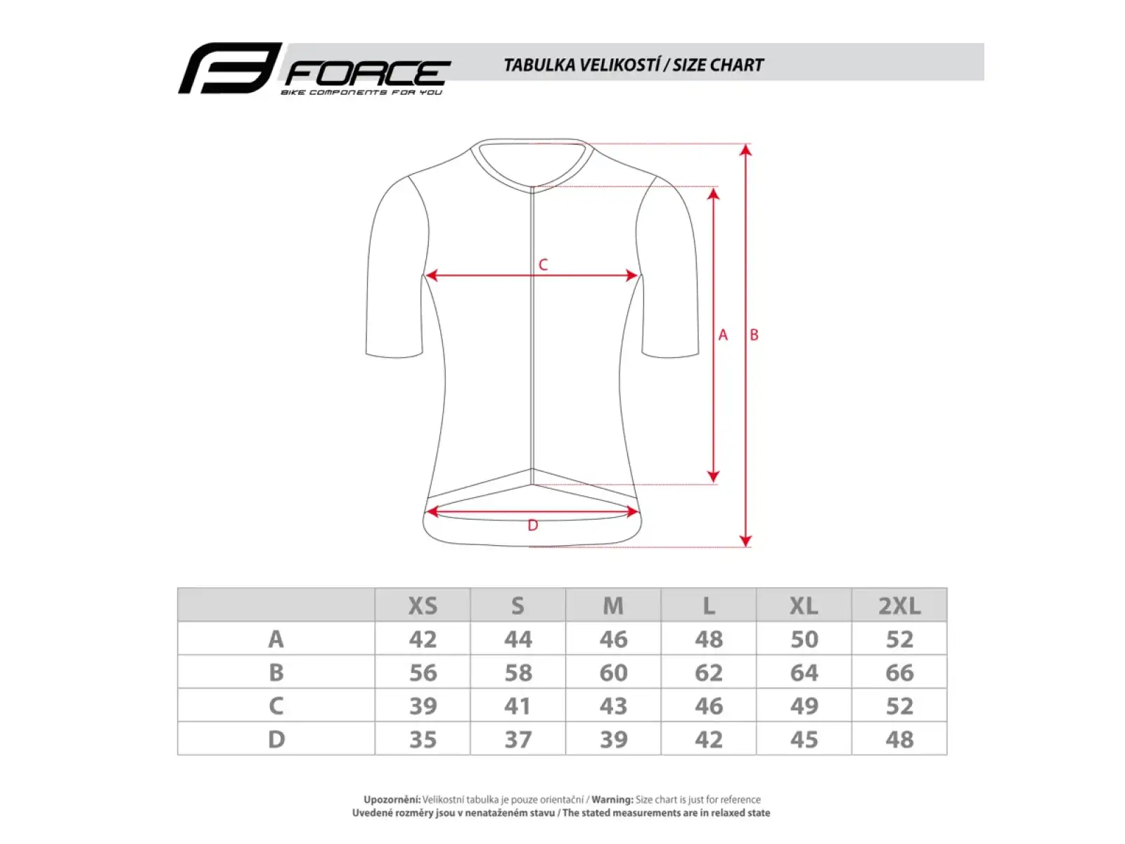 Force Crazy men's jersey short sleeve blue/red