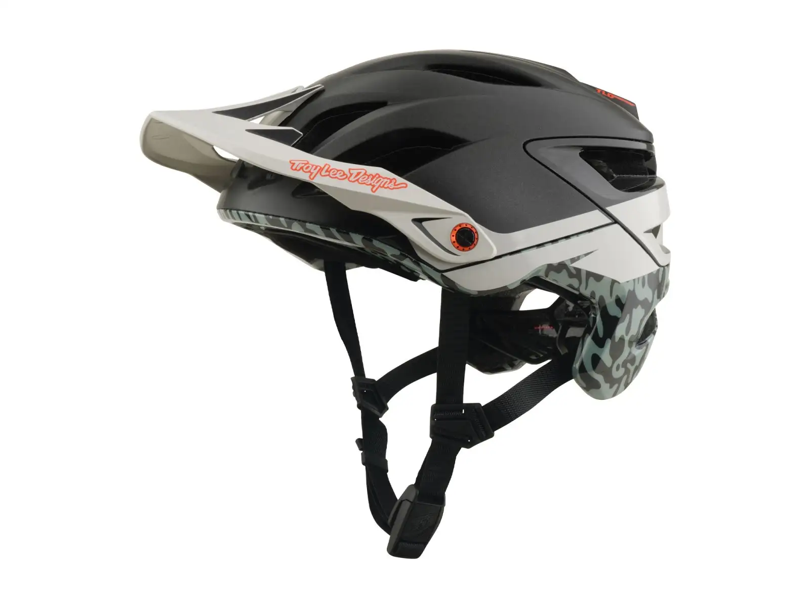 Troy Lee Designs A3 MIPS helmet Halo Charcoal/Pumice
