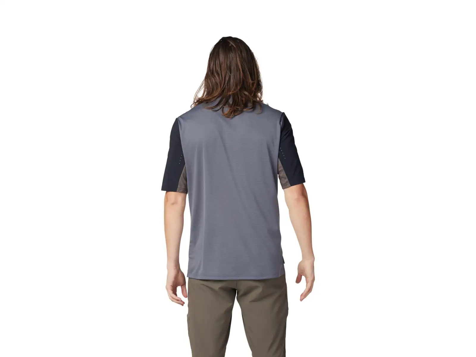Fox Defend men's jersey short sleeve Graphite