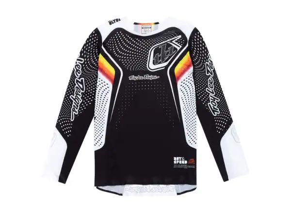 Troy Lee Designs Sprint Ultra Optic men's long sleeve jersey Black