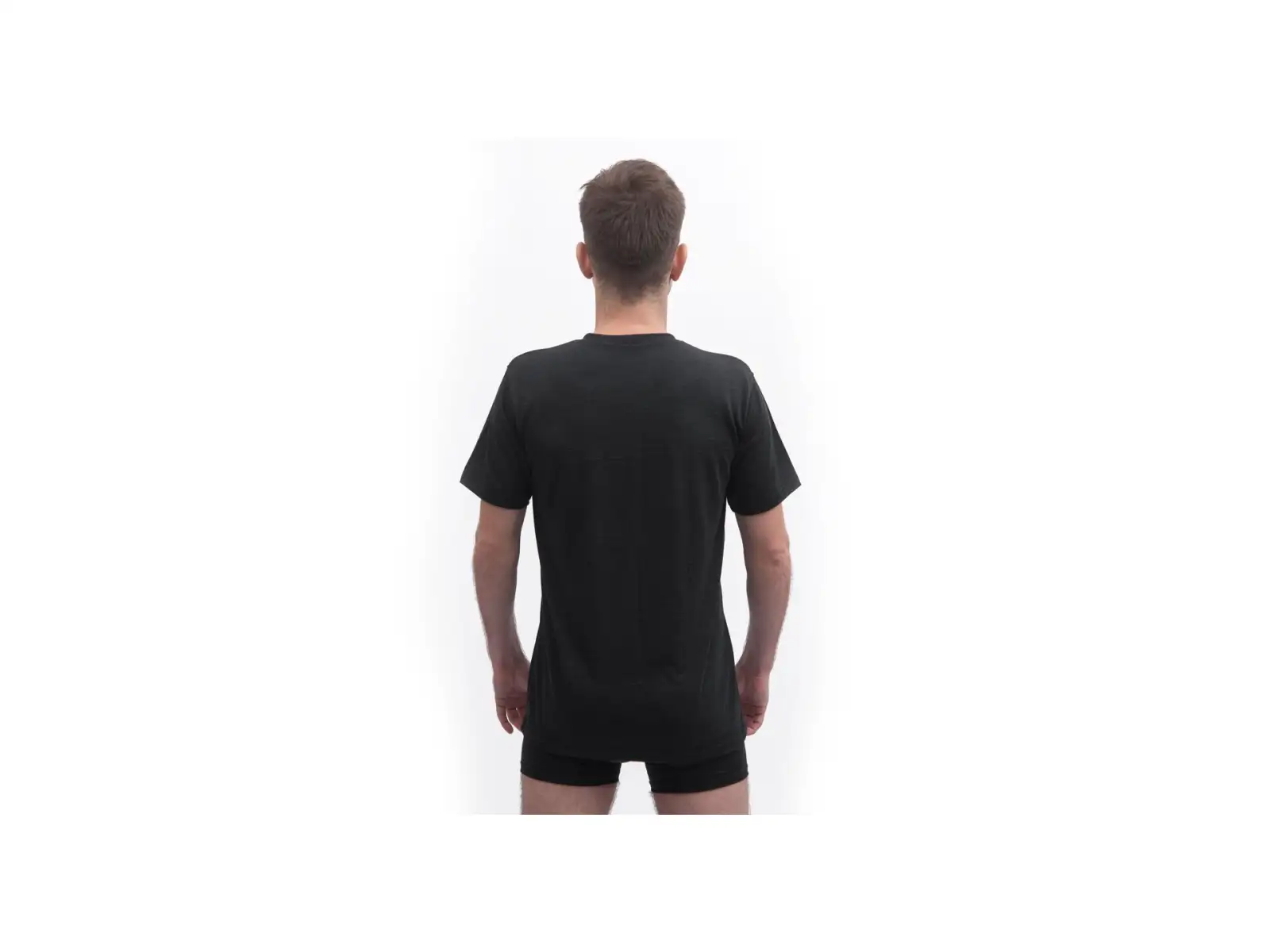 Sensor Merino Cordura men's shirt short sleeve black