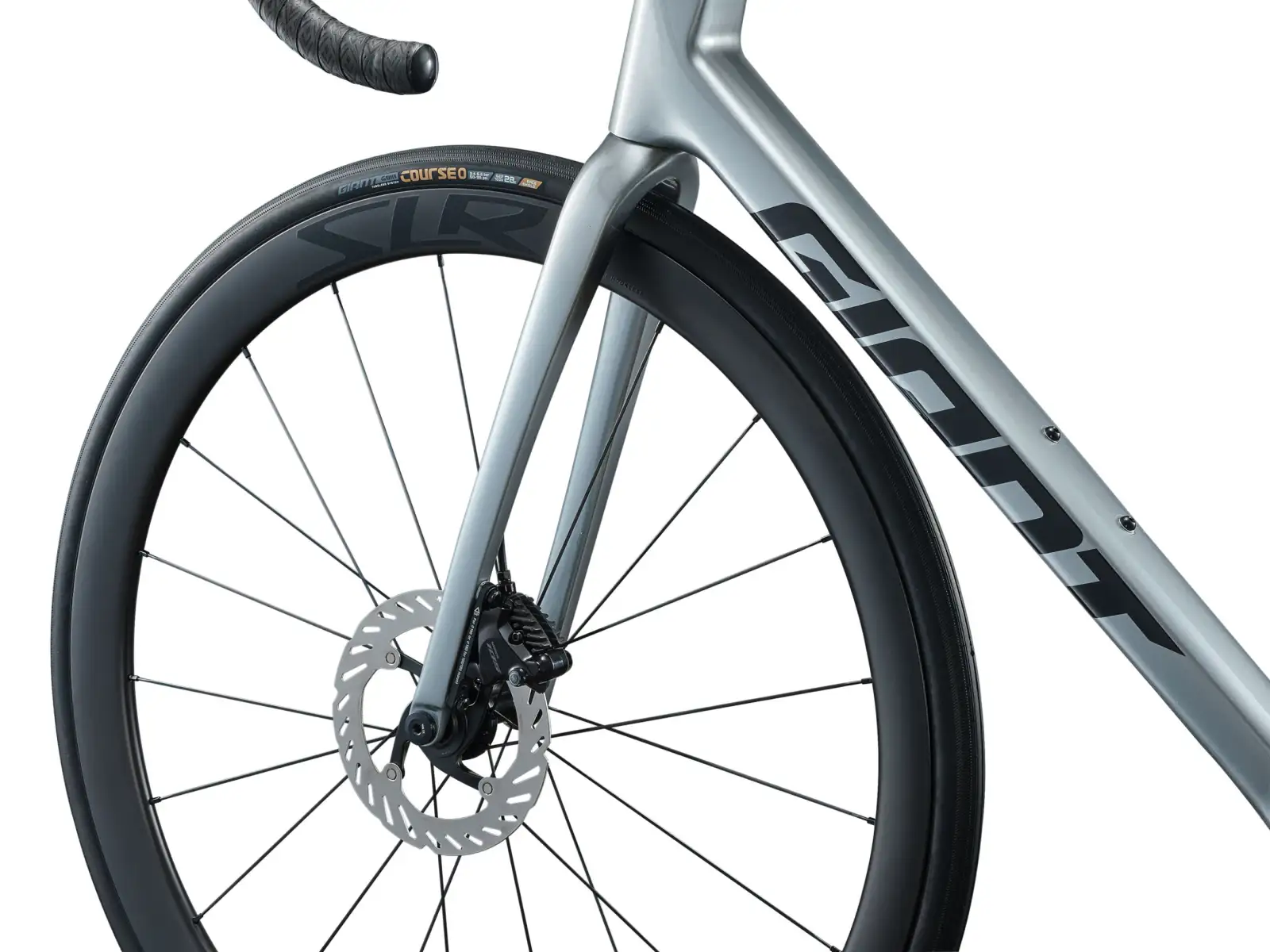 Giant TCR Advanced Pro 1 Di2 road bike Tech Silver