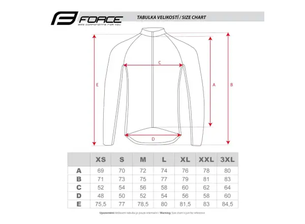 Force Reckless unisex jersey long sleeve black/red/blue