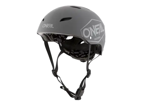 ONeal Dirt Lid Youth Helmet Kids Plain Gray