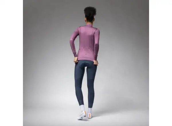 Alé PR-E Follow Me women's insulated jersey long sleeve Mauve