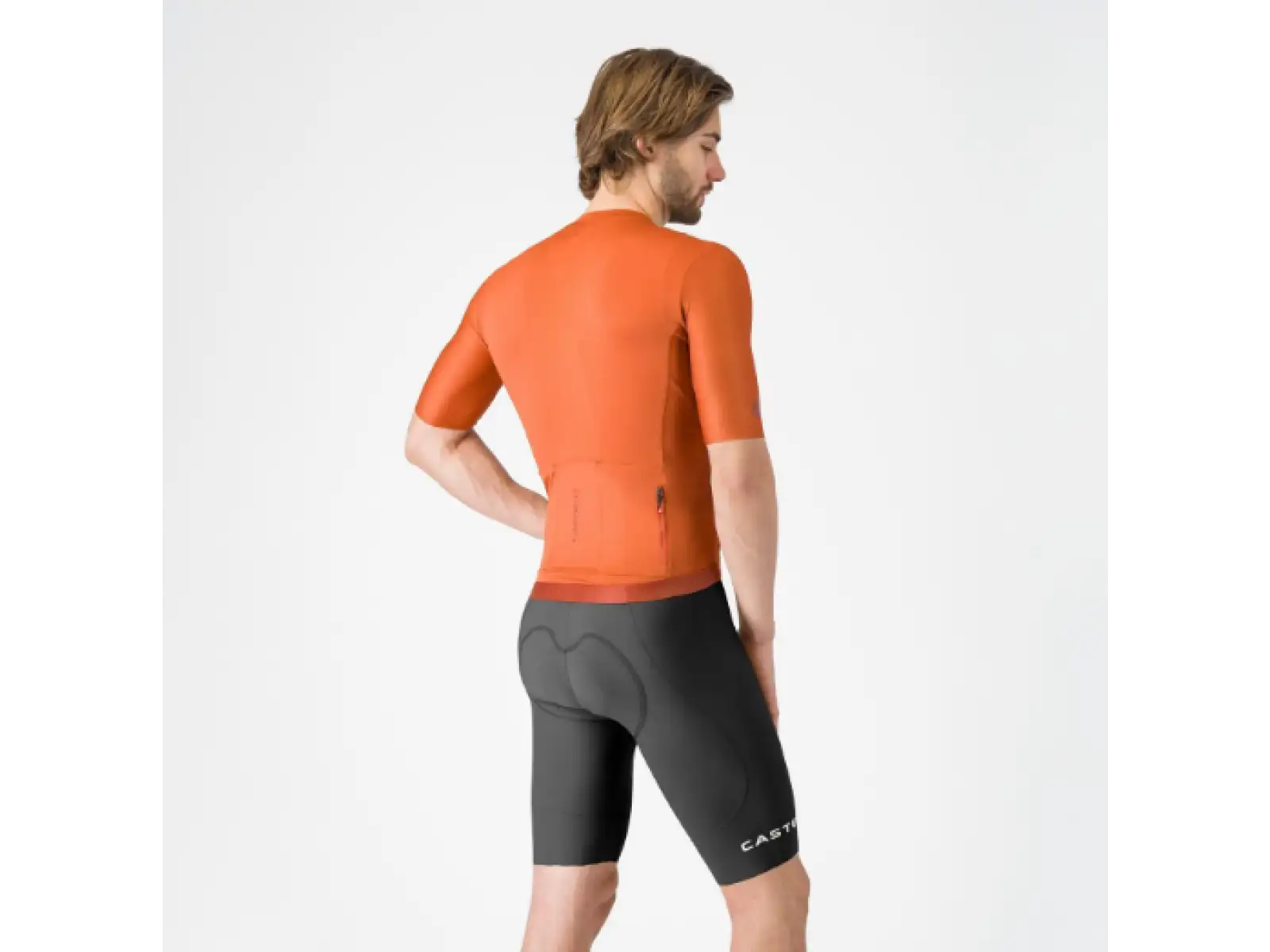 Castelli Espresso 2 men's shorts with pad and bib Black