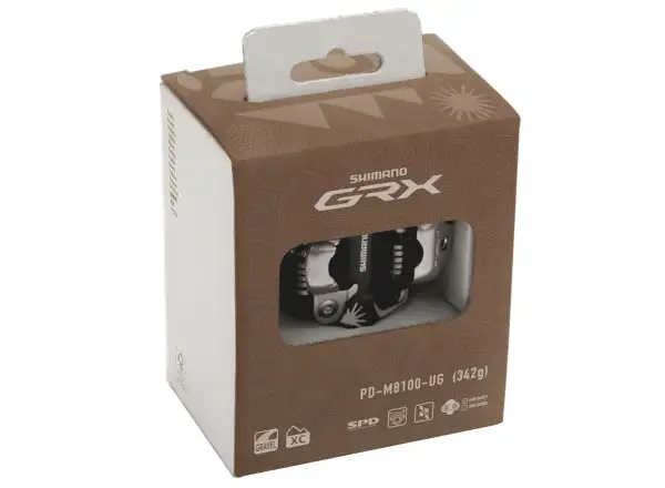 Shimano GRX PD-M8100-UG clip-in pedals