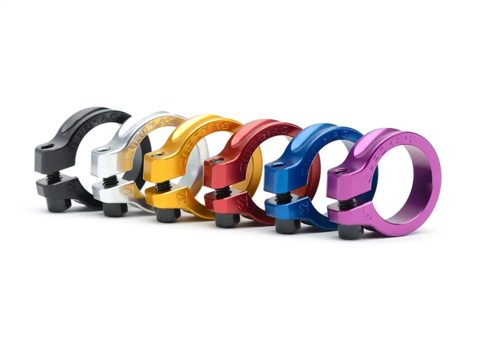 Chromag NQR seat clamp 36.5 mm black
