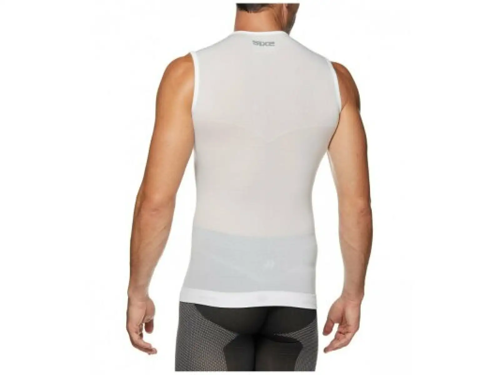 SIXS SML BT functional sleeveless shirt white