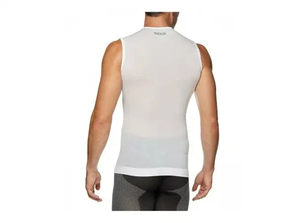 SIXS SML BT functional sleeveless shirt white