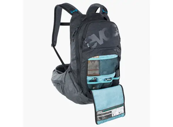 Evoc Trail Pro 16 backpack 16 l black/carbon grey