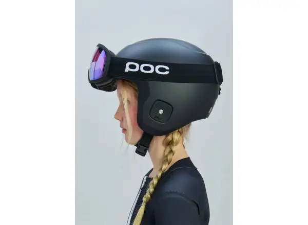 POC Skull Dura Jr ski helmet Uranium Black Matt