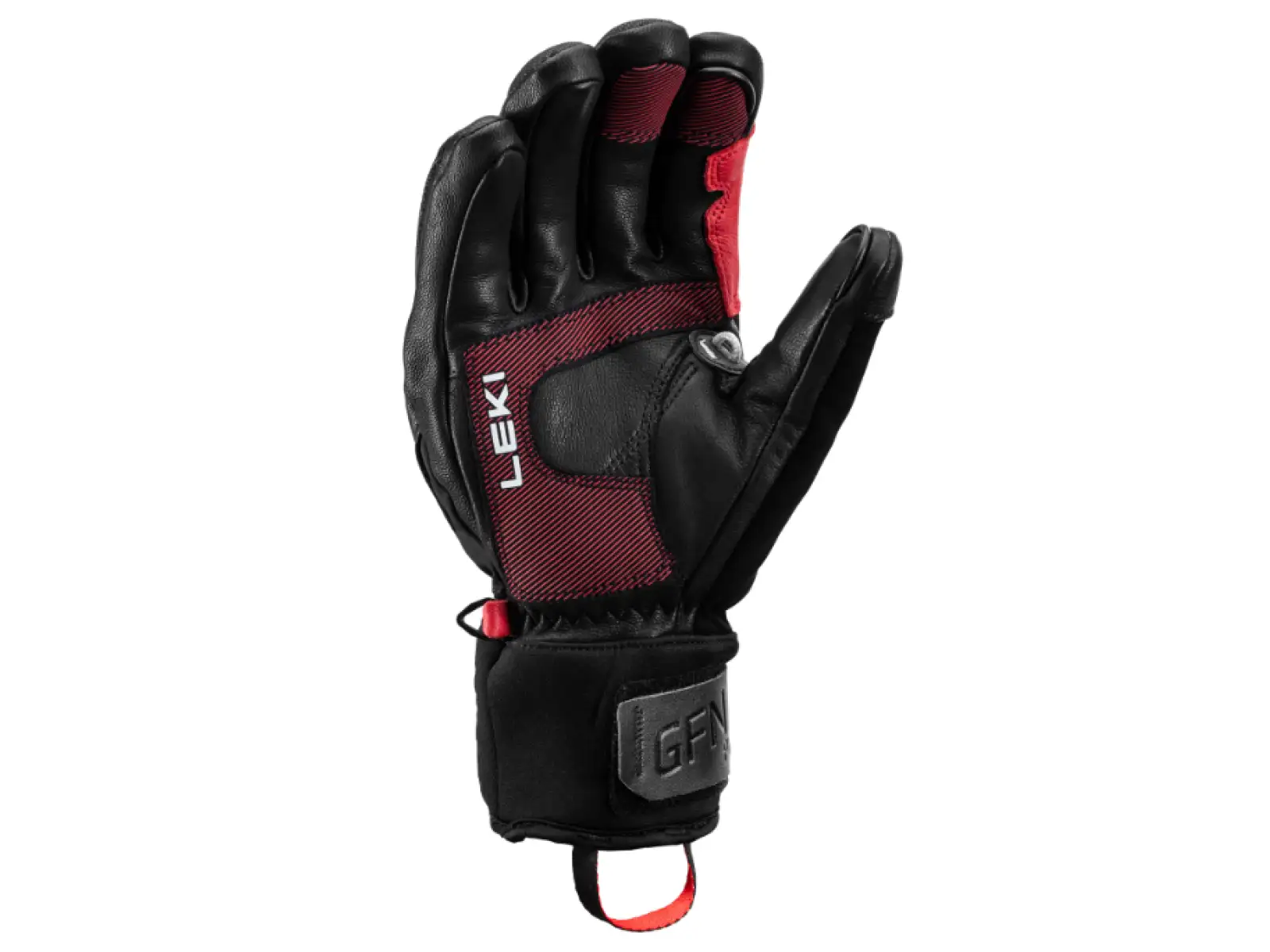 Leki Griffin Pro 3D gloves Black-Red-White