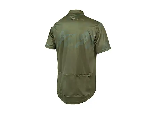 Endura Hummvee Ray S/S men's jersey short sleeve Olive Green