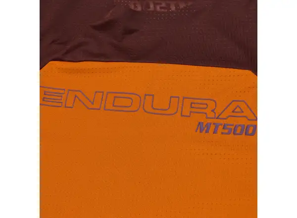 Endura MT500 Burner kids jersey long sleeve Orange