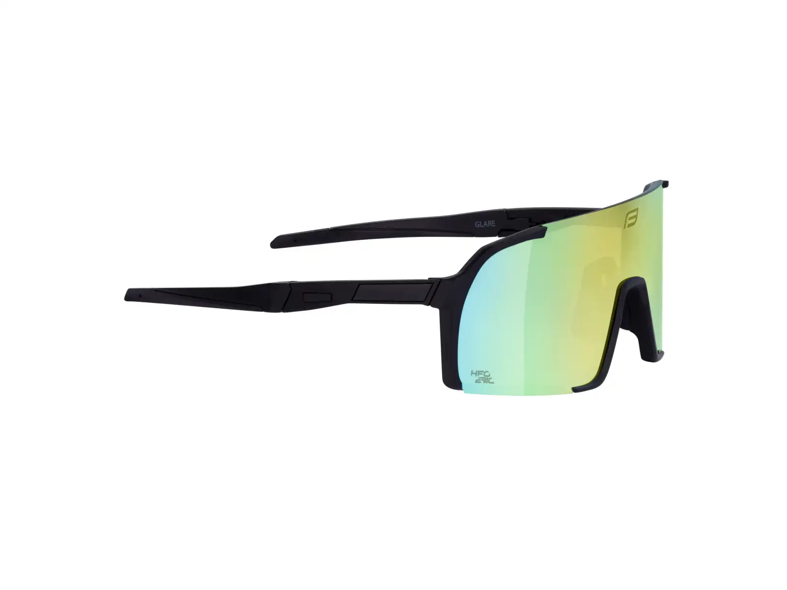 Force Glare glasses black/yellow mirror lens