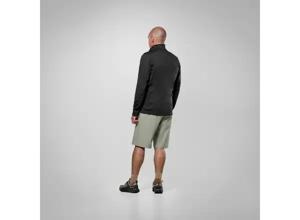 Salewa Puez Cammino Polarlite Half-Zip men's sweatshirt Black Out