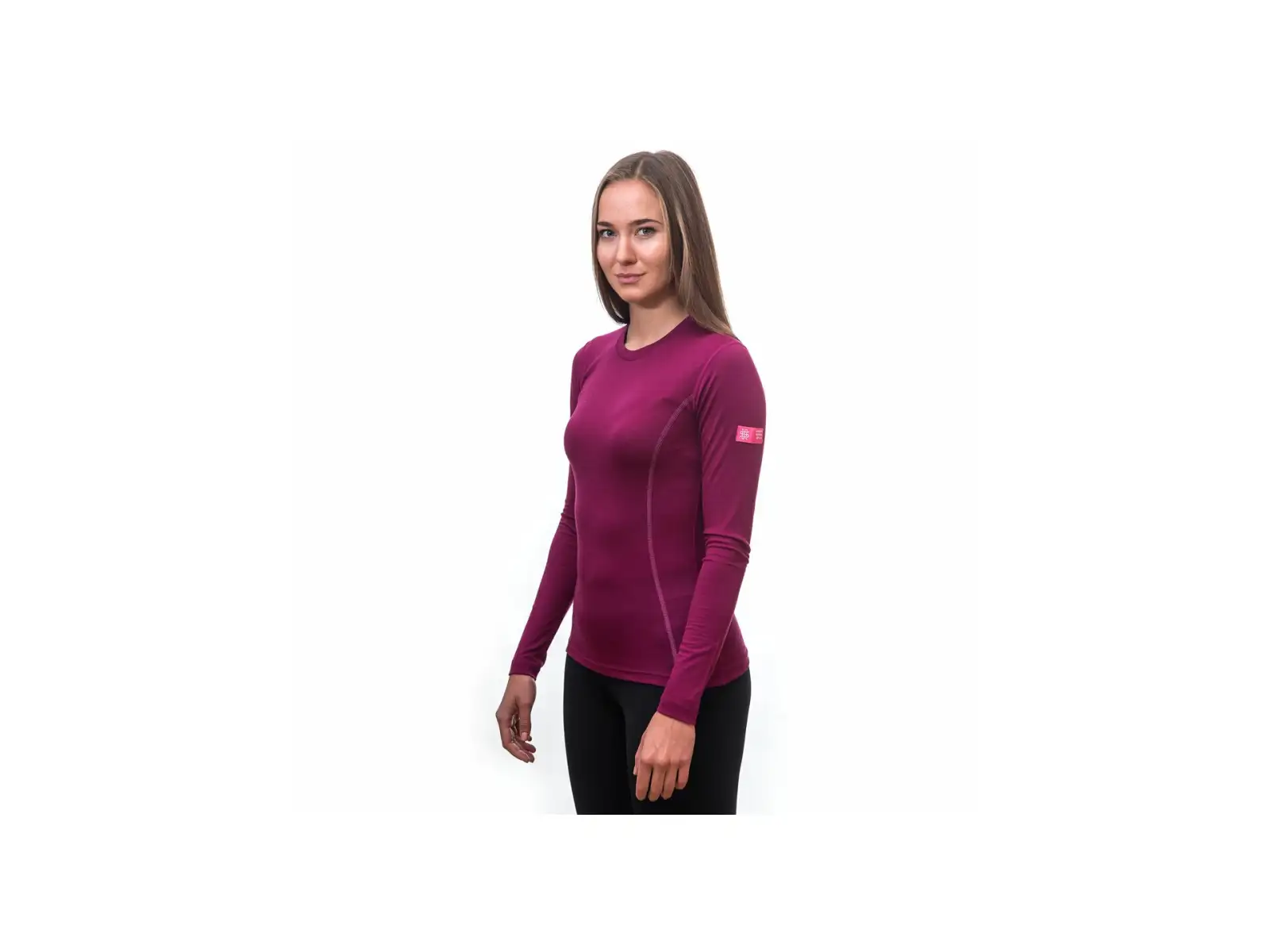 Sensor Merino Active women's shirt long sleeve Lilla