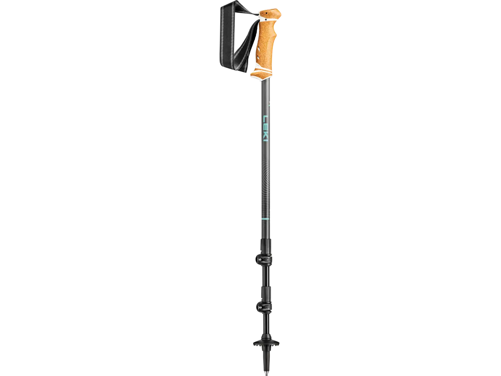 Leki Lhasa trekking poles Mint Dark/Anthracite size 90 - 125 cm