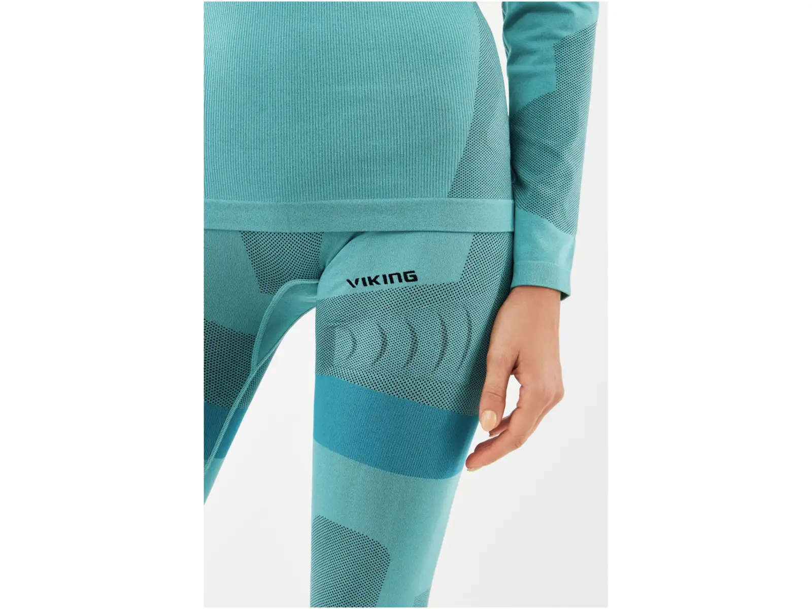 Viking Volcanica women's set Turquiose/Black