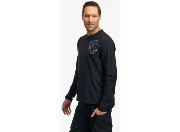Race Face Conspiracy men's jersey long sleeve Black