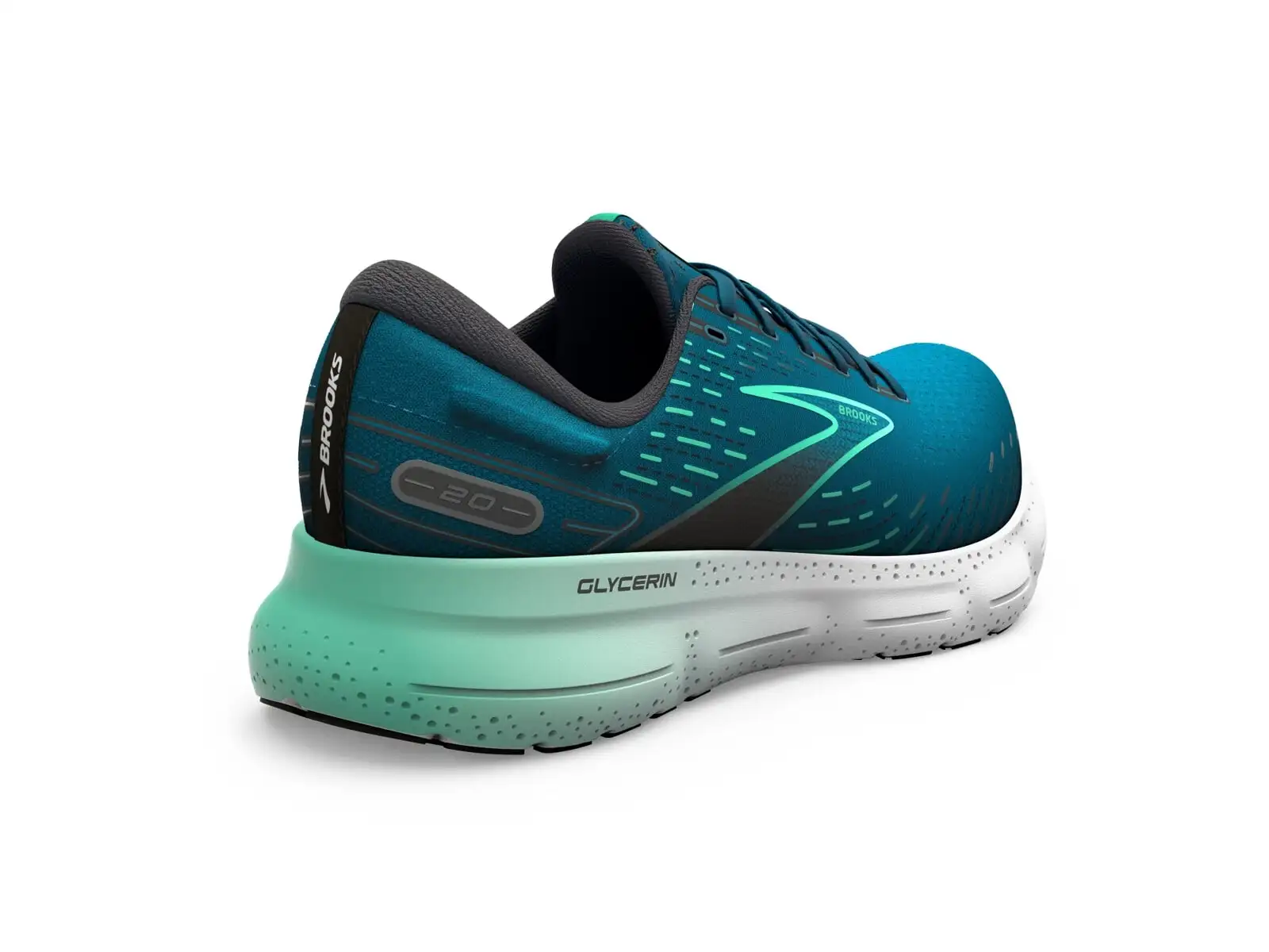 Brooks Glycerin 20 men's running shoes blue