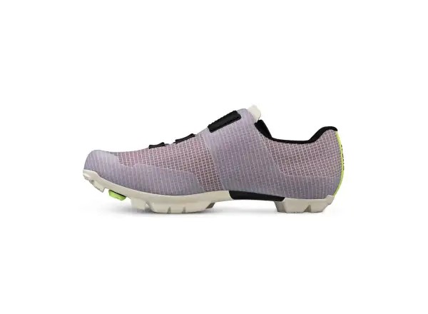 Fizik Vento Ferox Carbon MTB men's cycling shoes Lilac/White