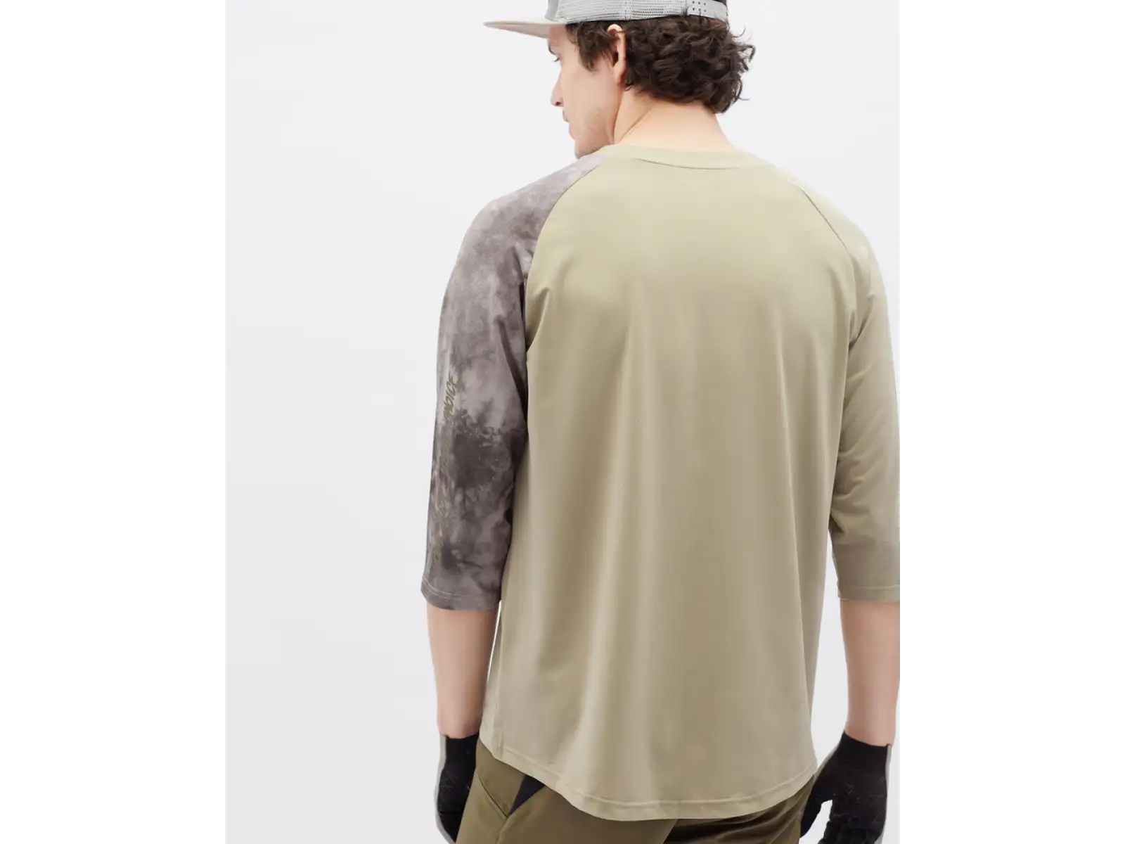 Silvini Brunello men's jersey 3/4 sleeve Cream/Brown