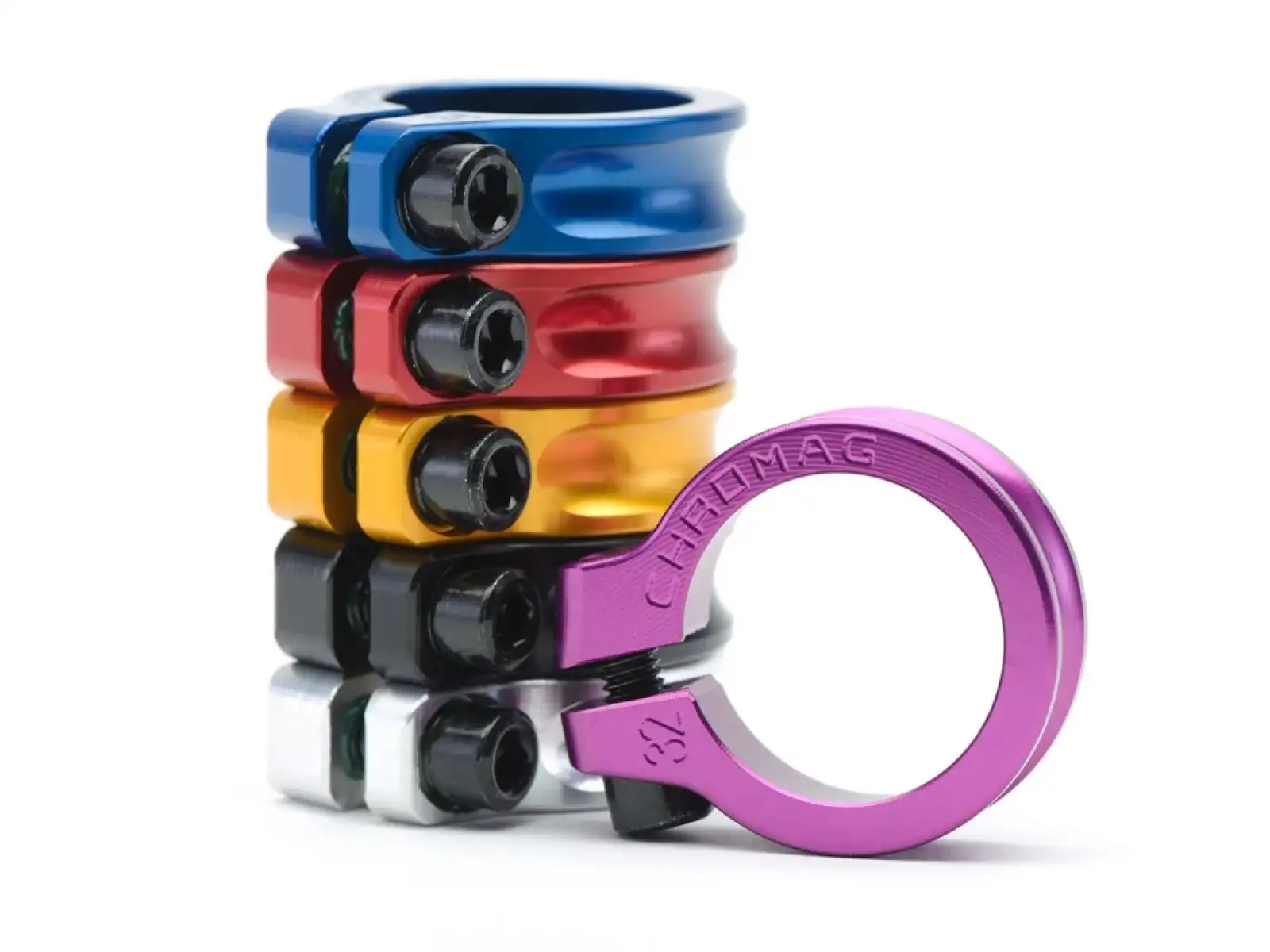 Chromag NQR seat clamp 36.5 mm black