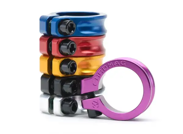 Chromag NQR seat clamp 36.5 mm black