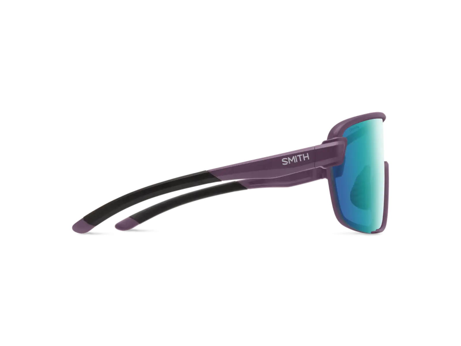 Smith Bobcat cycling glasses Matte Amethyst + ChromaPop Opal Mirror Lens