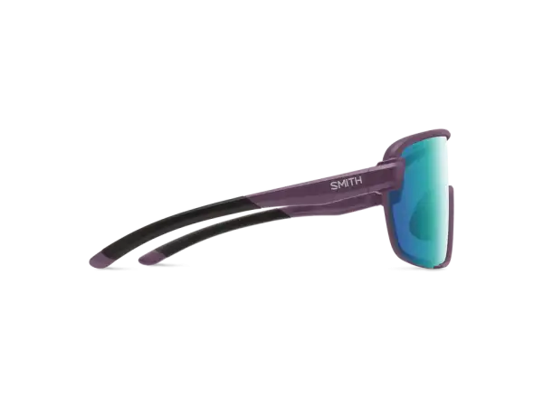 Smith Bobcat cycling glasses Matte Amethyst + ChromaPop Opal Mirror Lens